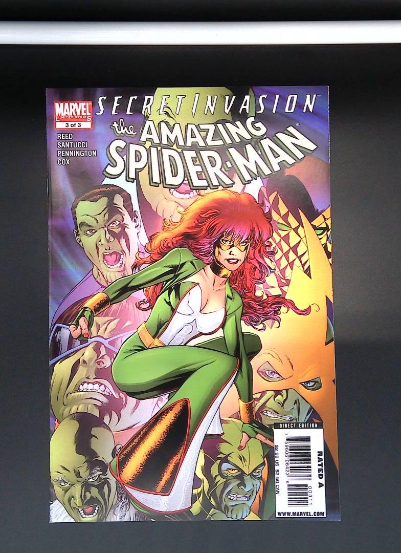 Amazing Spider-Man #3, Secret Invasion, Marvel, 2009
