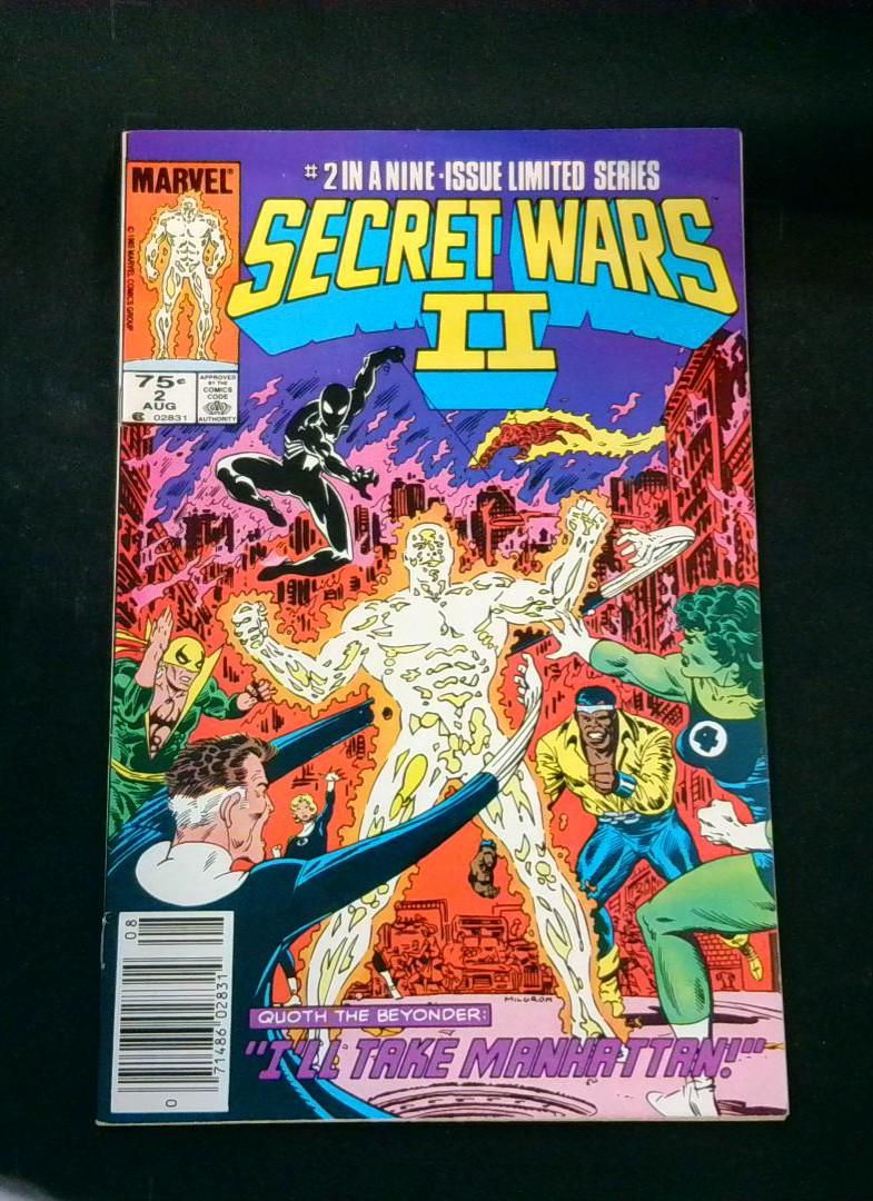 Secret Wars II #2, VF/NM Newsstand Marvel, 1985