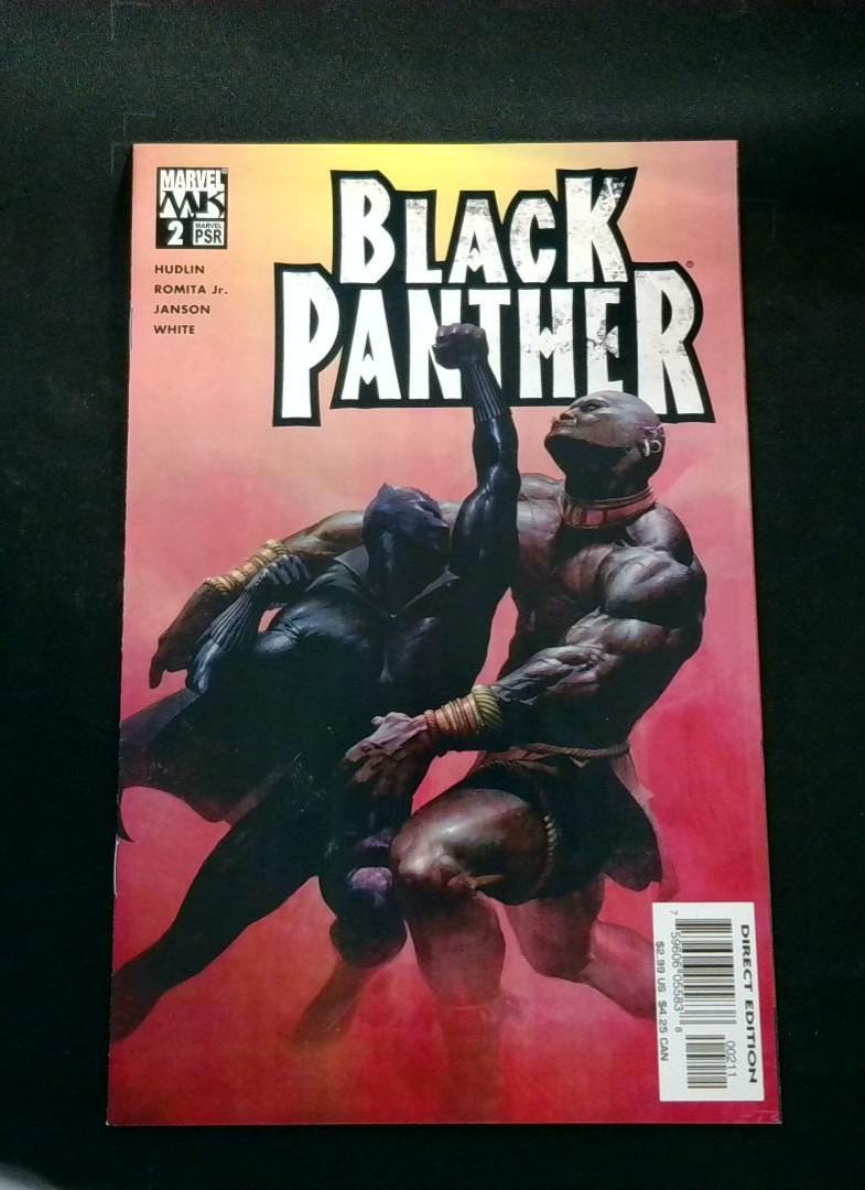 Black Panther #2, VF/NM 1st Shuri, Marvel, 2005