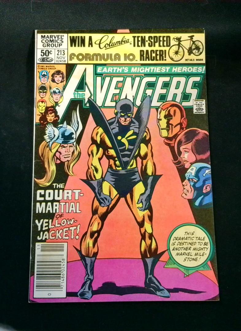 Avengers #213, Newsstand, Marvel, 1981