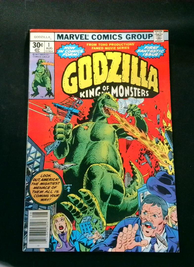 Godzilla #1, FN- 1st appearance of Godzilla in the MCU Marvel, 1977