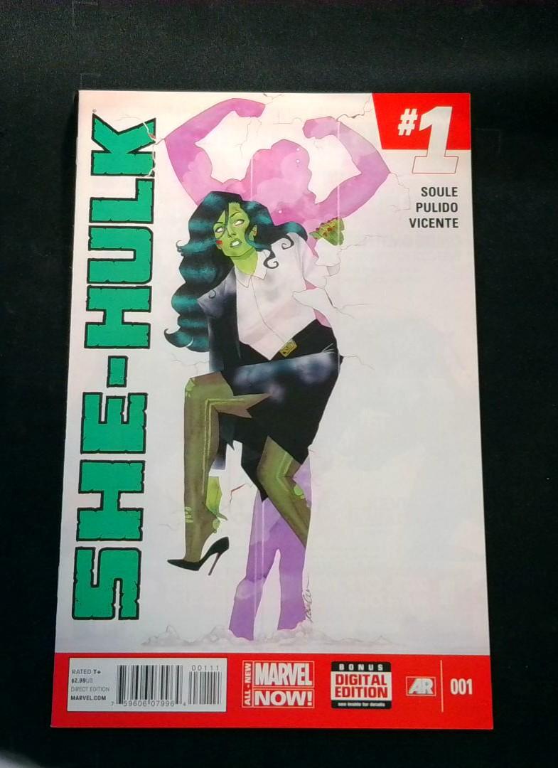 She-Hulk #1, NM Marvel, 2014