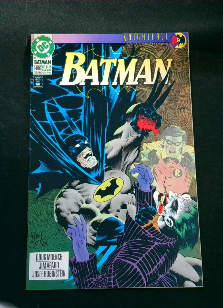 Batman #496, NM Knightfall Pt.9 DC Comics
