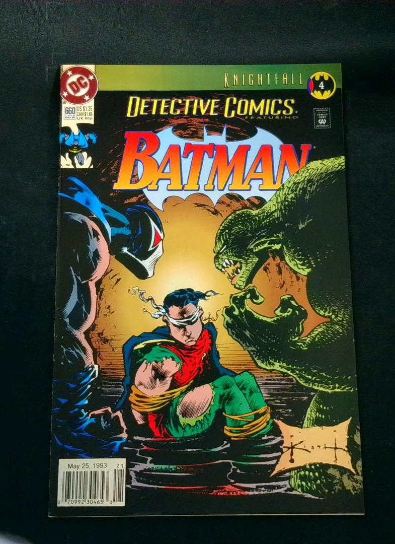 Detective Comics #660,VF/NM Newsstand,  DC, 1993