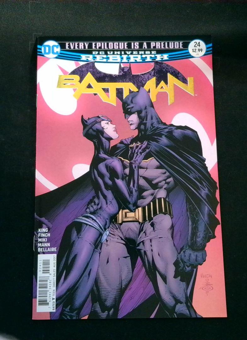 Batman #24, NM 1st Print, Batman Proposes to Catwoman, DC, 2017