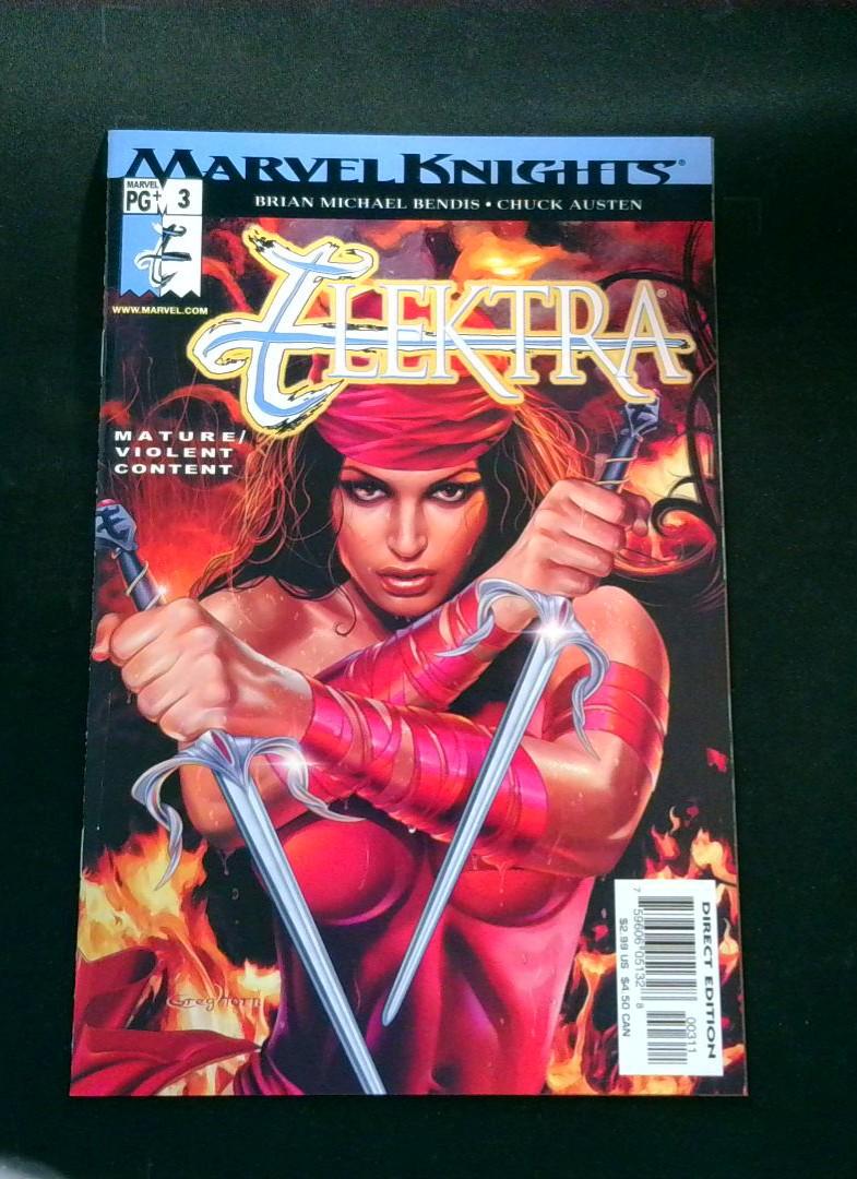 Elektra #3, NM Marvel, 2001