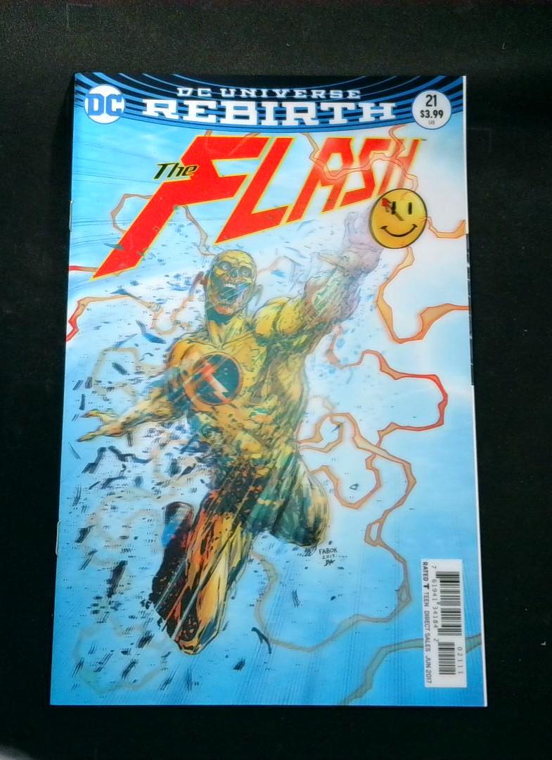 FLASH #21 NM LENTICULAR VARIANT DC Comics, 2017