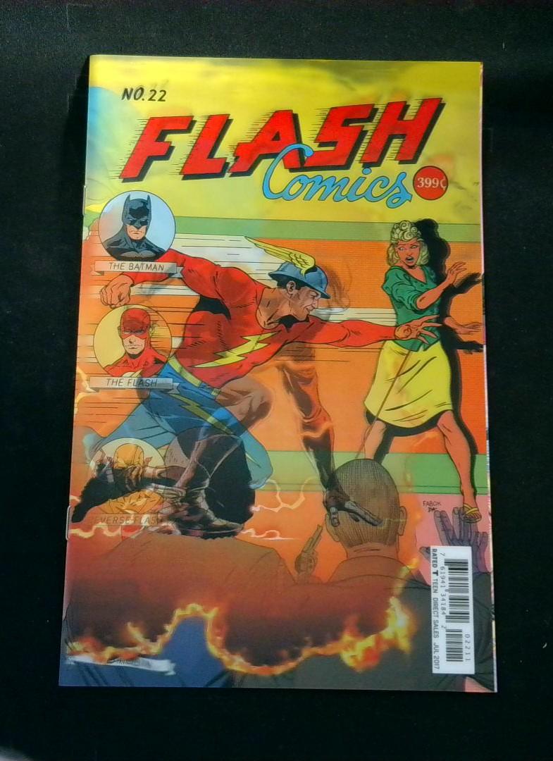 Flash #22, NM Lenticular Variant DC, 2017