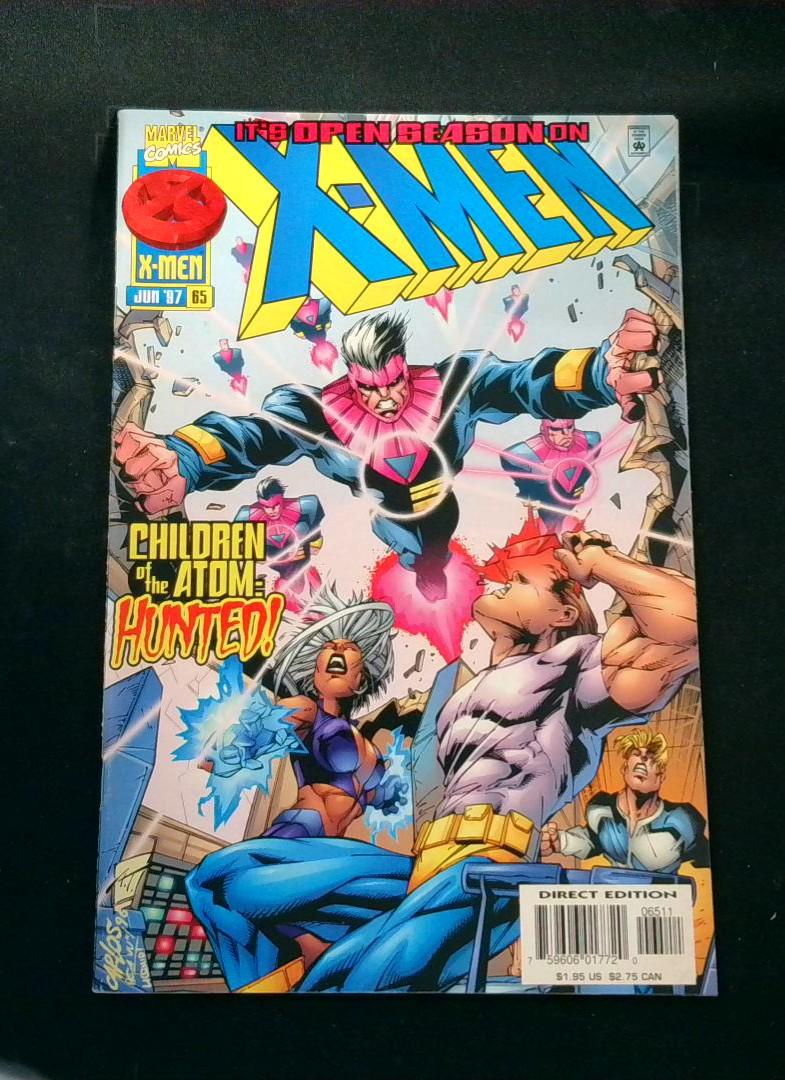 X-Men #65, NM- 1st Cecila Reyes Marvel, 1997