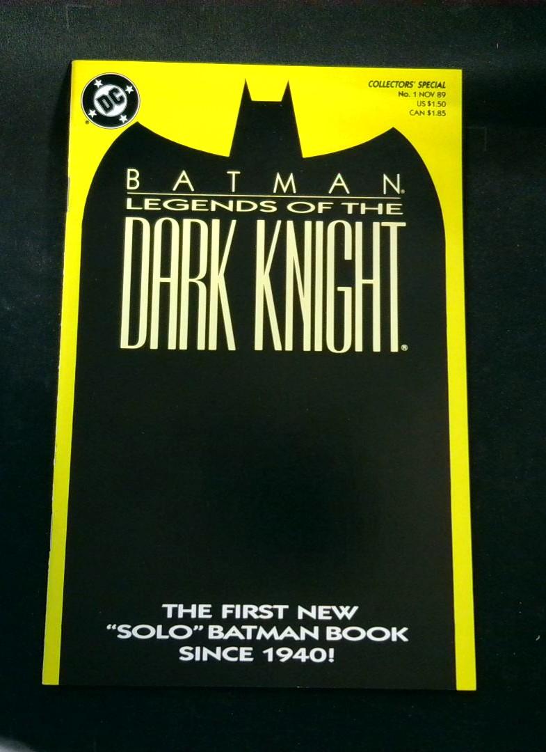Batman Legends of the Dark Knight #1, NM Variant Cvr, DC Comics, 1989