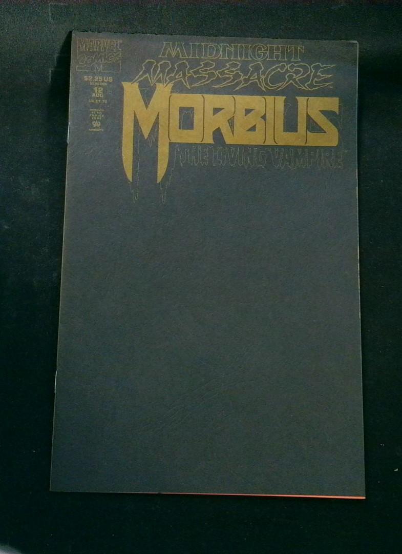 Morbius #12, NM Midnight Massacre Cvr, Marvel, 1993