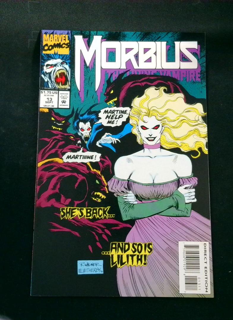 Morbius #13, NM Lilith, Marvel, 1994