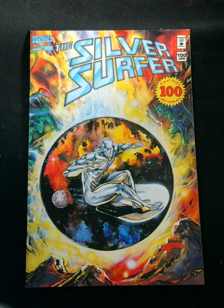 Silver Surfer #100, VF/NM Non-Enhanced Cover, , Marvel, 1995