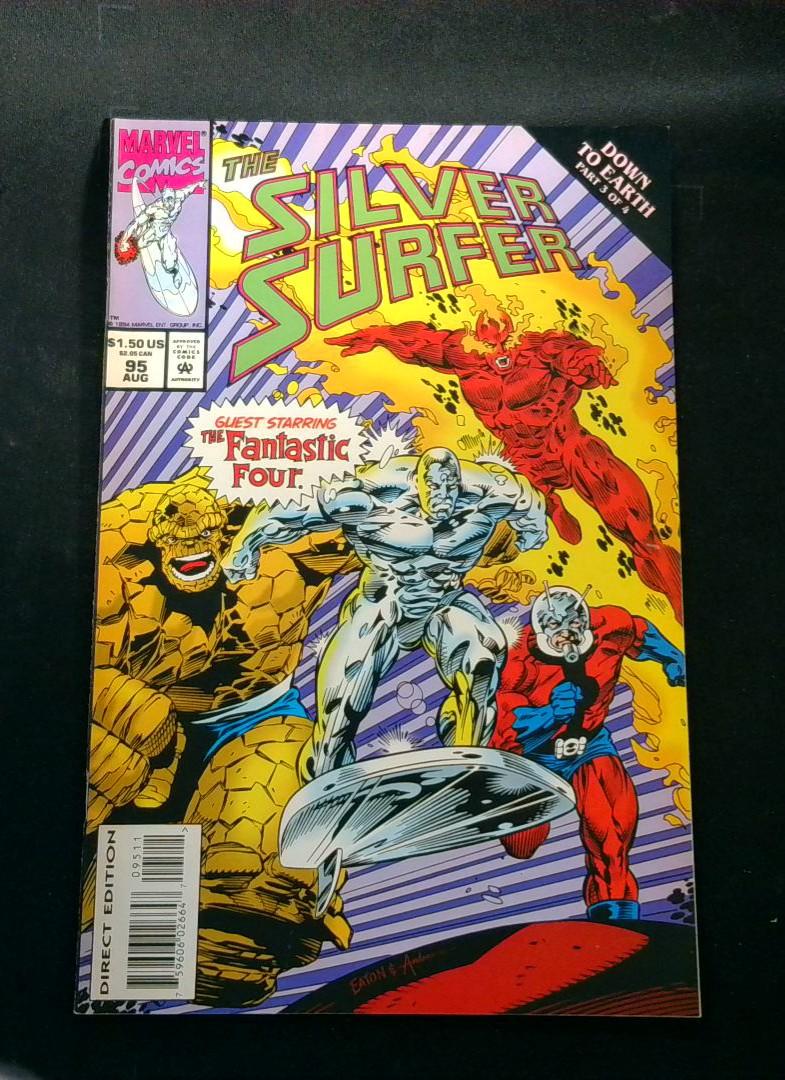 Silver Surfer #95, NM Fantastic Four, Marvel, 1994