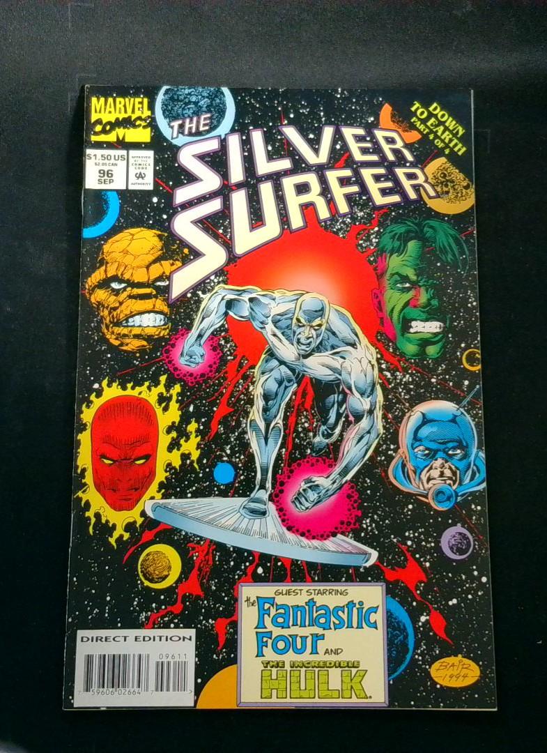 Silver Surfer #96, NM Fantastic Four, Hulk, ,Marvel, 1994