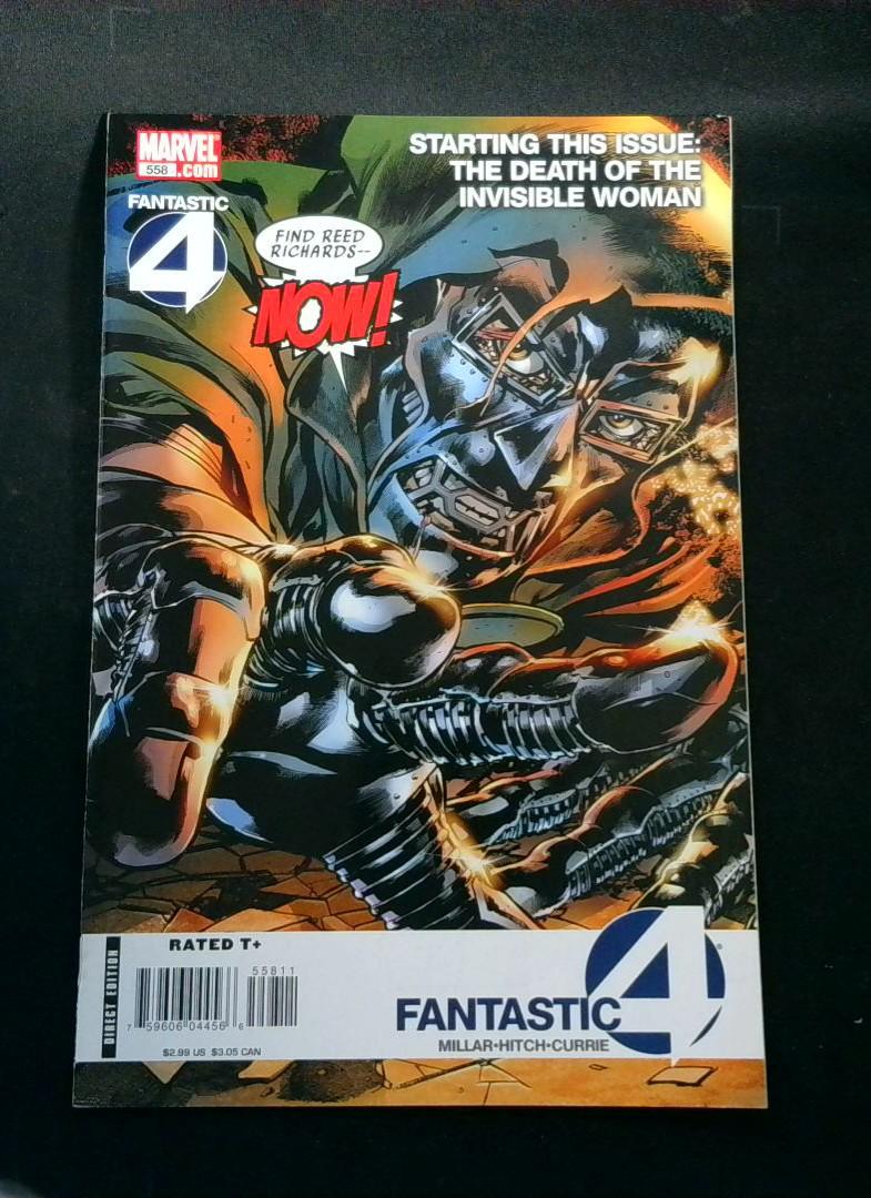Fantastic Four #558, VF Dr. Doom, Marvel, 2008