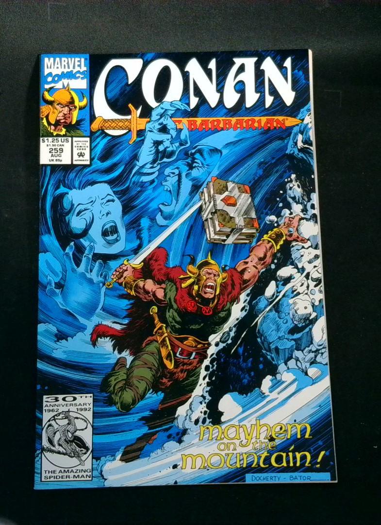 Conan the Barbarian #259, NM Marvel, 1992