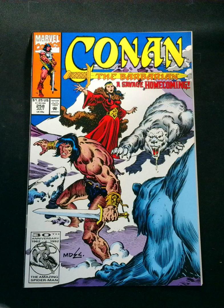 Conan the Barbarian #258, NM Marvel, 1992