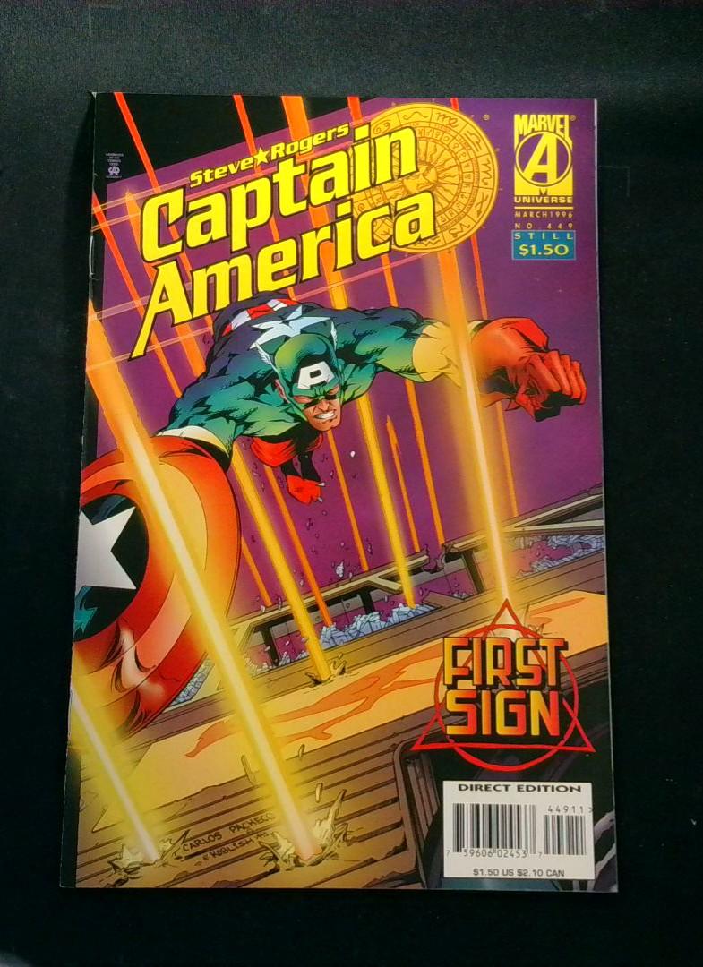 Captain America #449, NM- Marvel, 1996