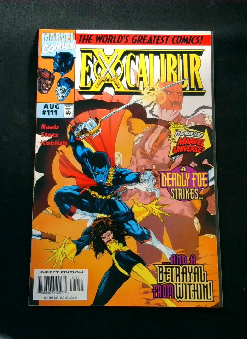 Excalibur #111, NM Marvel, 1997