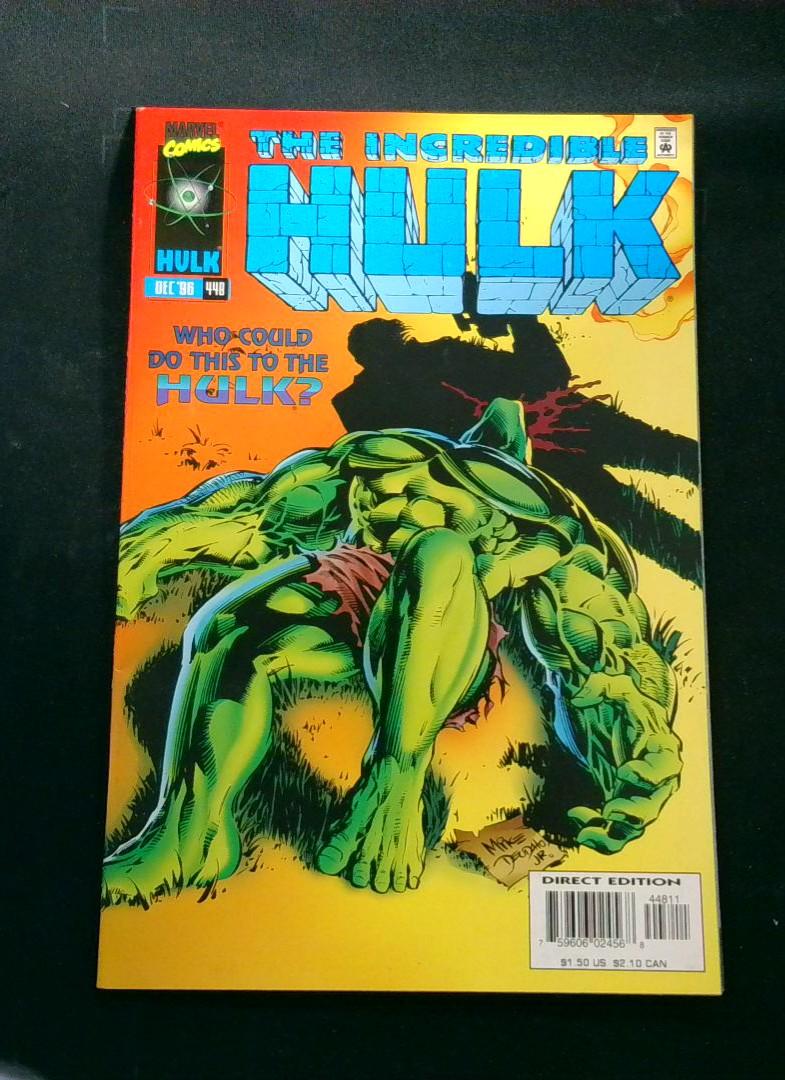 Incredible Hulk #448, VF/NM Marvel, 1996