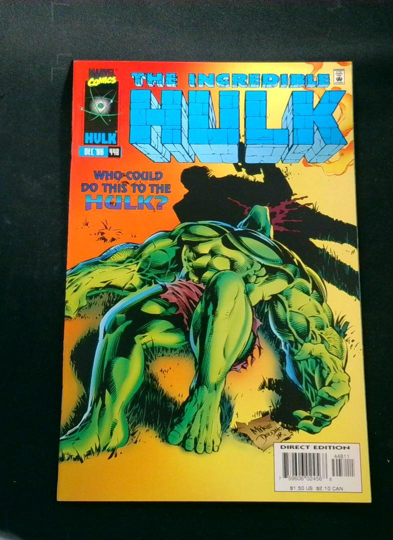 Incredible Hulk #448, NM Marvel, 1996