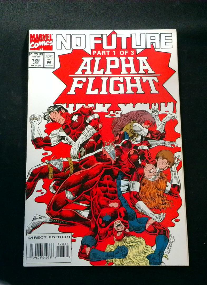 Alpha Flight #128, NM Marvel, 1993
