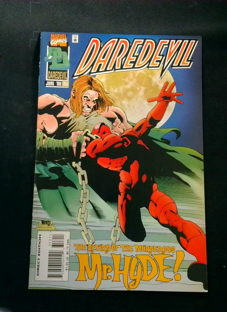 Daredevil #353, NM Mister Hyde, Marvel, 1996