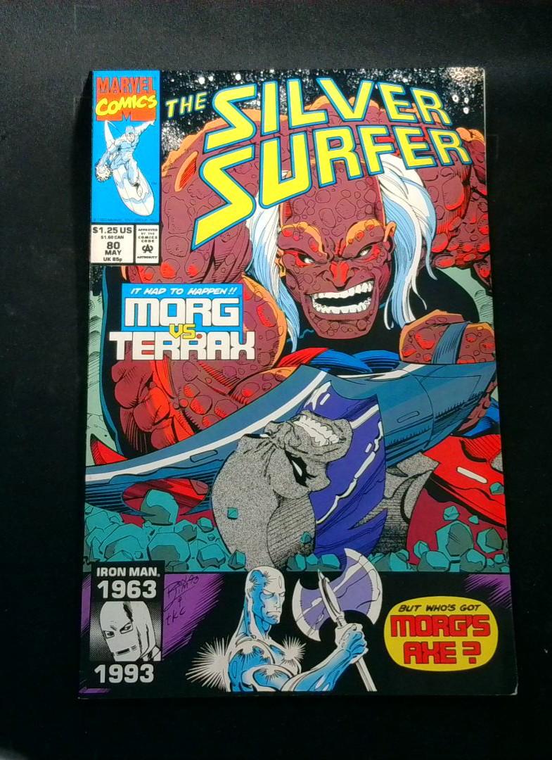 Silver Surfer #80, NM- Terrax, Marvel, 1993
