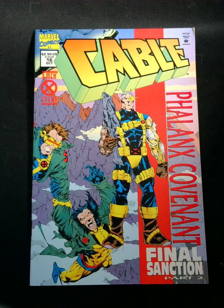 Cable #16, NM Red Stripe Variant, Marvel, 1994