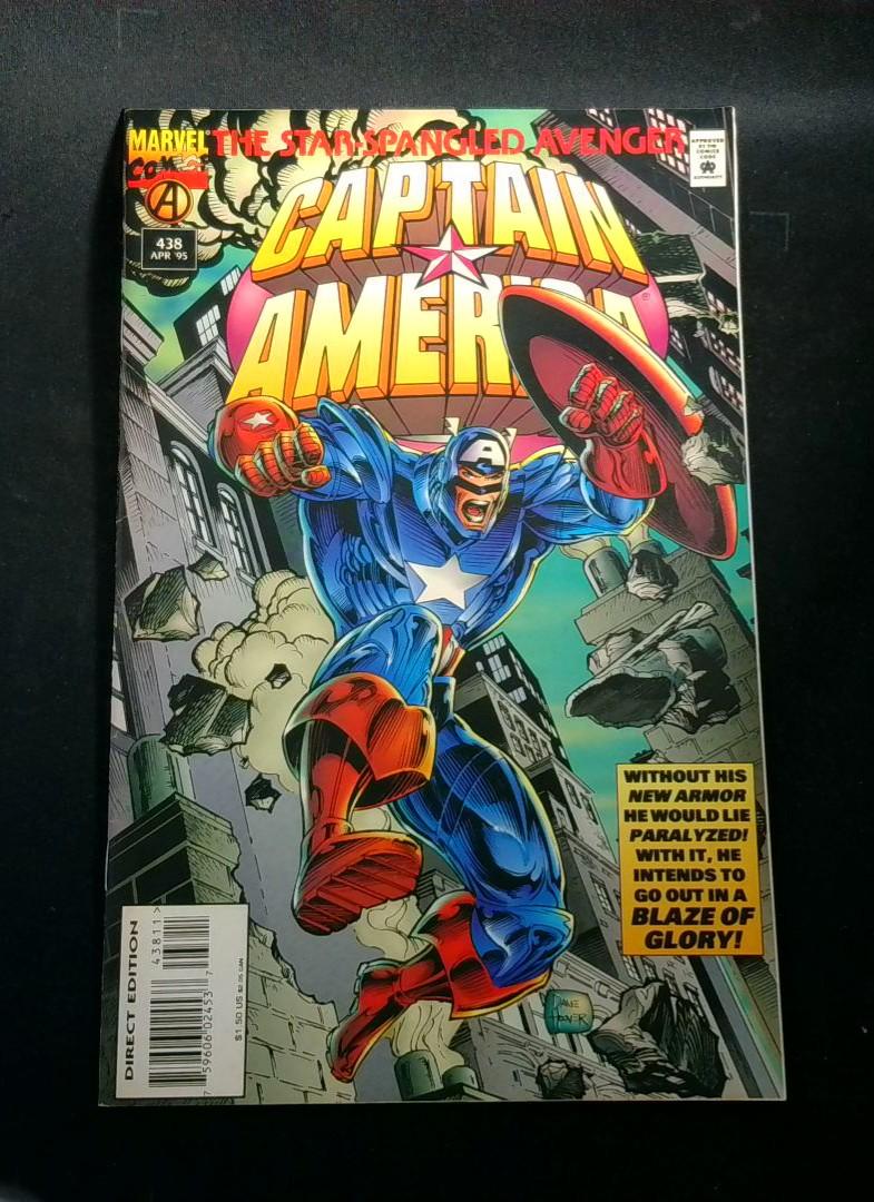 Captain America #438, VF Marvel, 1995