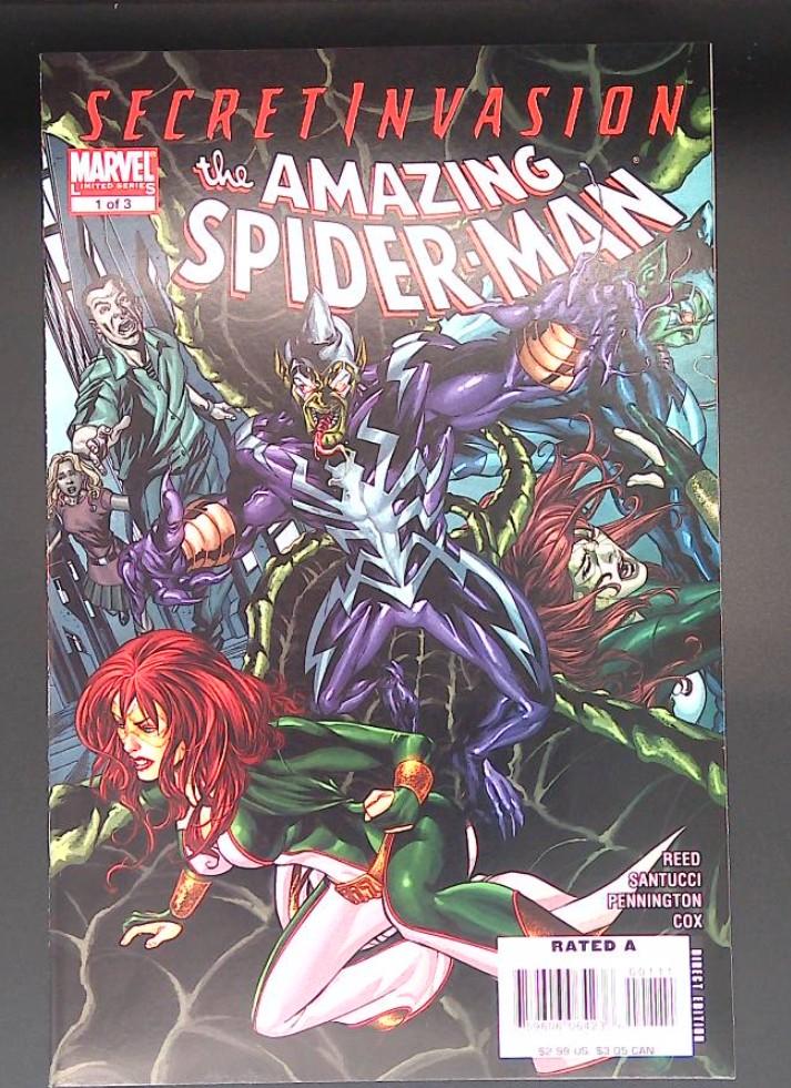 Secret Invasion Amazing Spider-Man #1, Marvel, 2008