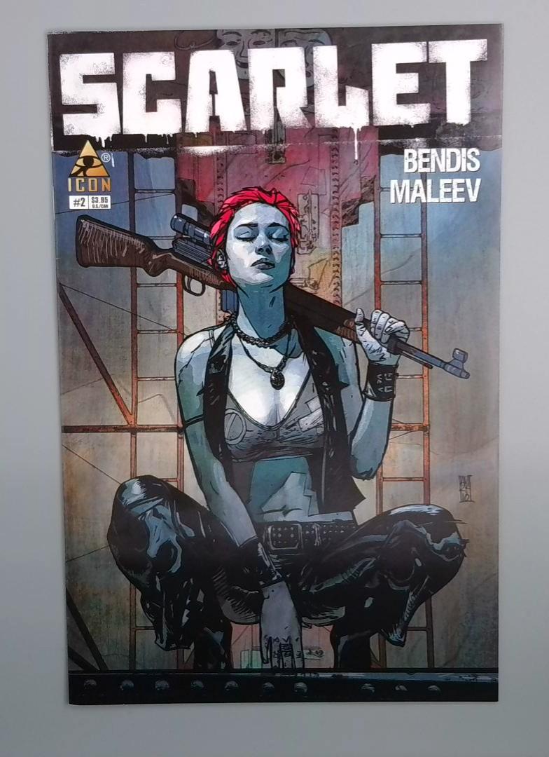 Scarlet #2, Nm, Icon, 2010