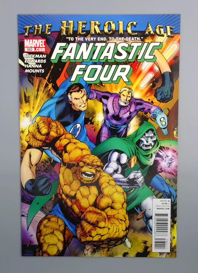Fantastic Four #582, Nm, Marvel, 2010