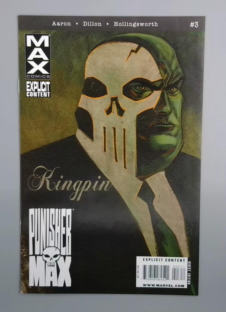 Punisher Max #3, Nm- Marvel, 2010