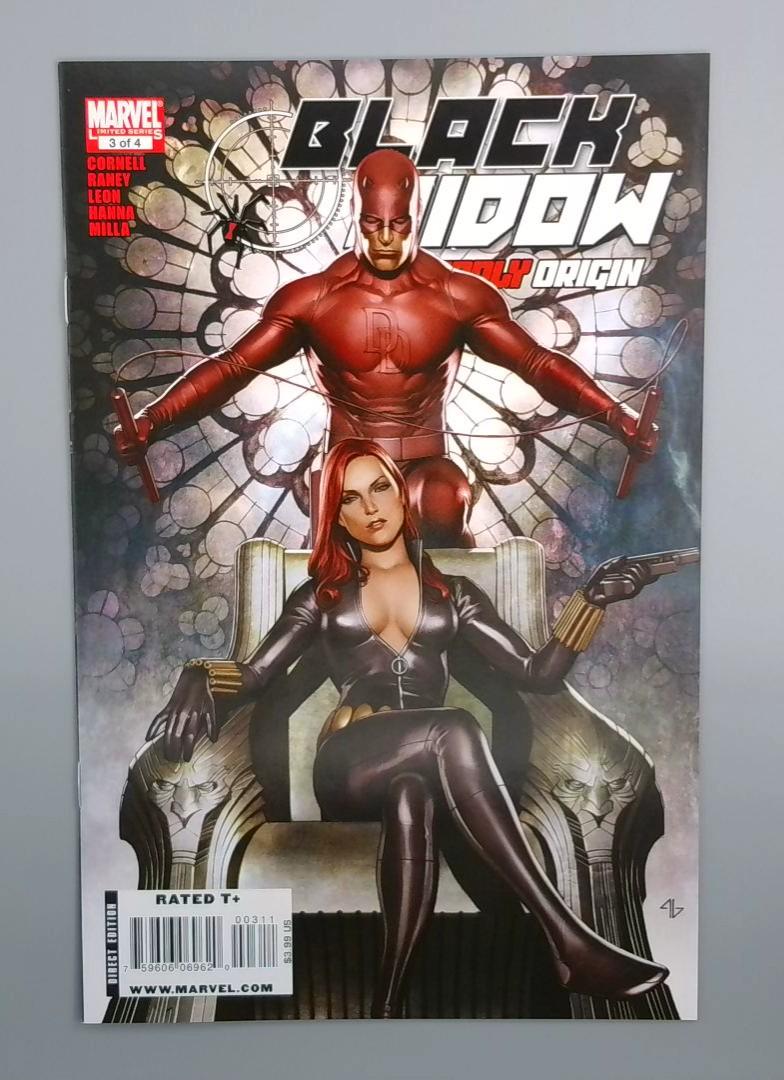 Black Widow Deadly Origin #3, Nm- Marvel, 2010