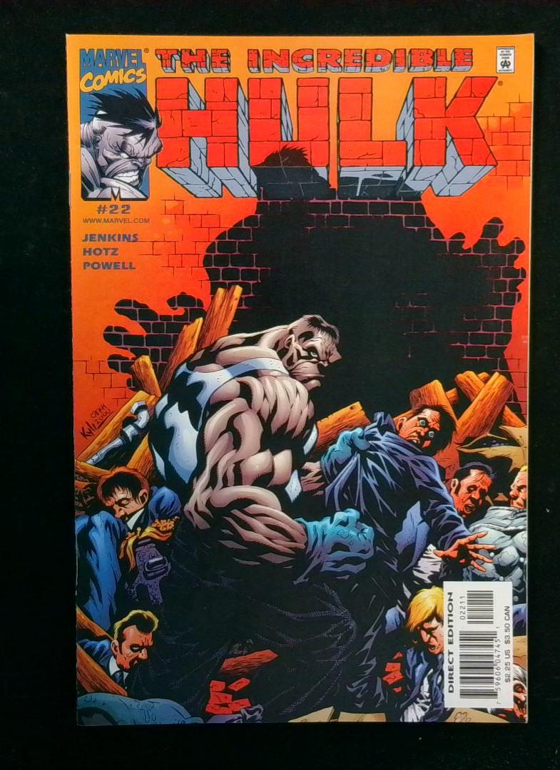 Incredible Hulk #22, NM Marvel, 2001