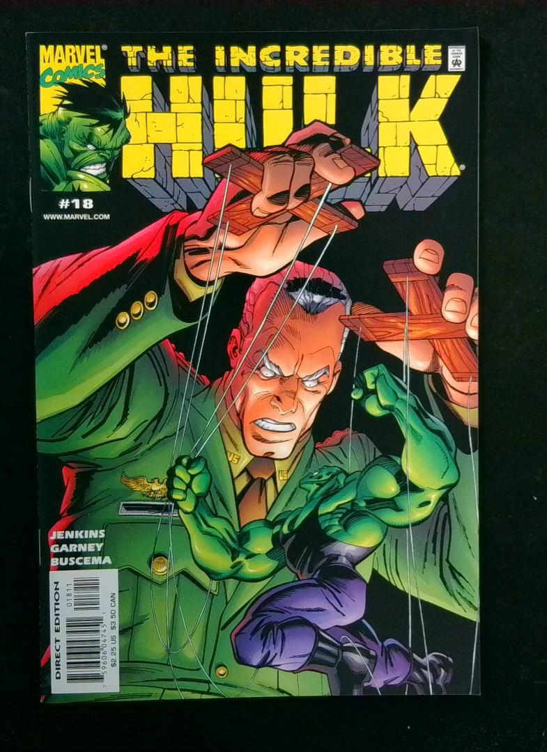 Incredible Hulk #18, NM Marvel Comics, 1999