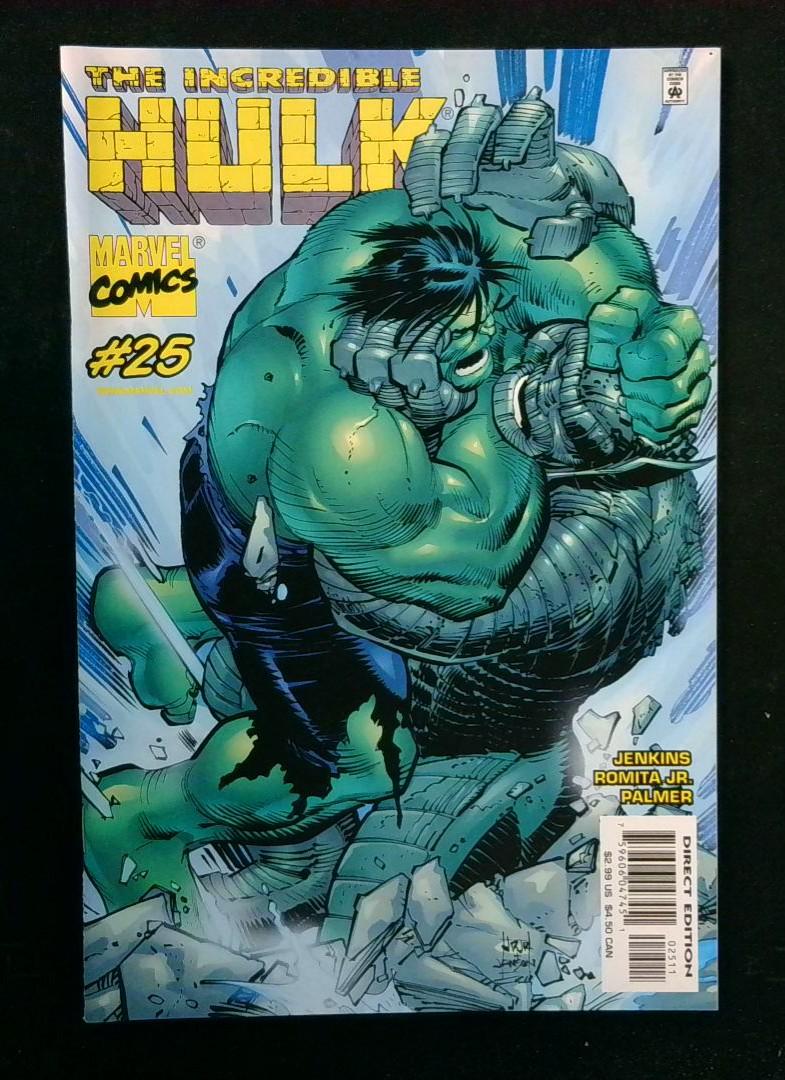 Incredible Hulk #25, NM Abomination, Marvel, 2001