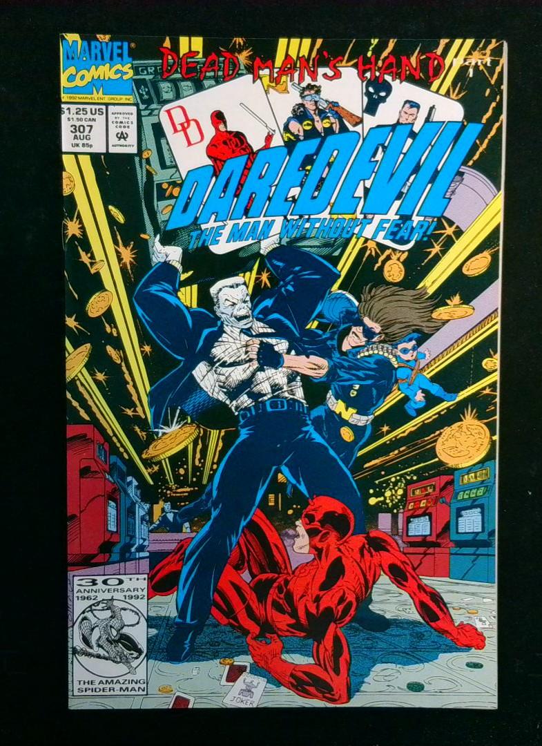 Daredevil #307, NM Tombstone, Marvel, 1992