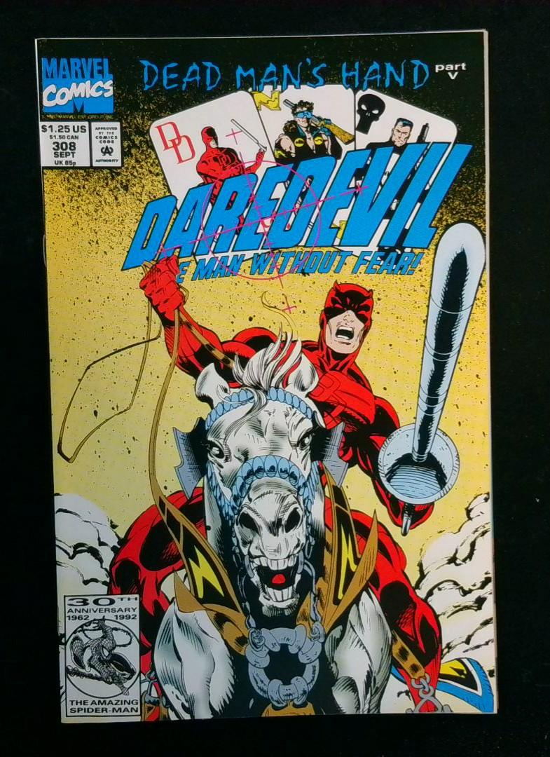 Daredevil #309, NM Marvel, 1992