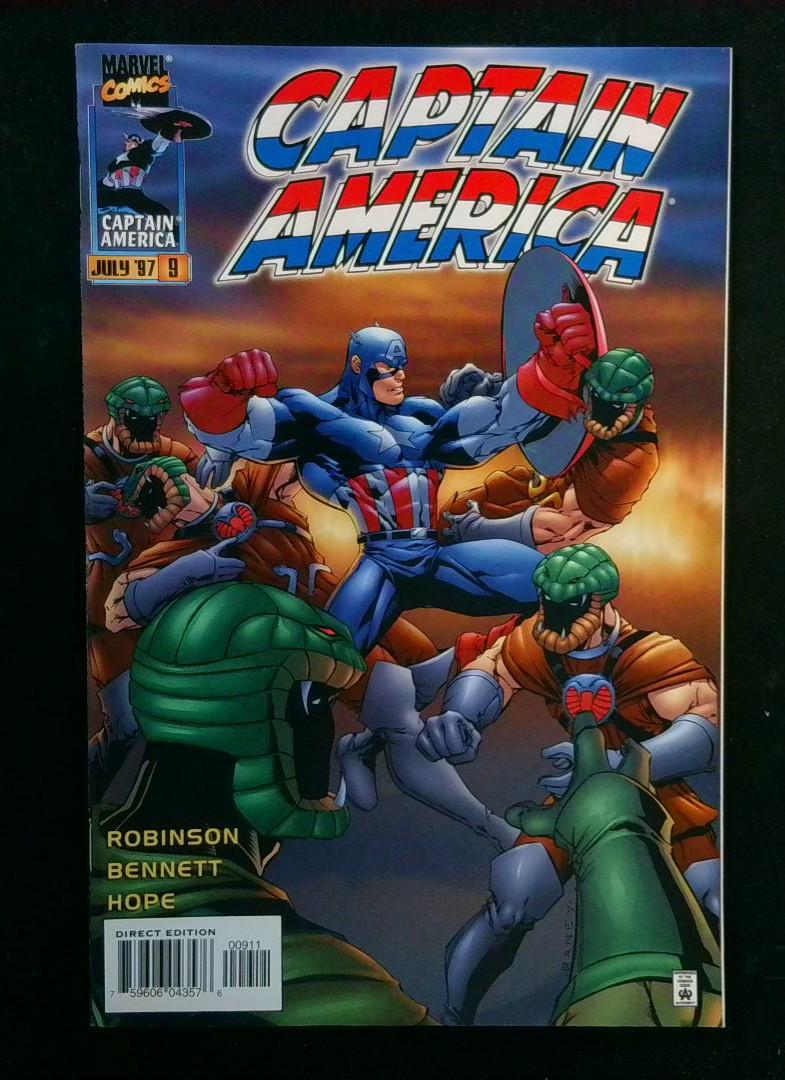 Captain America #9, NM Marvel, 1997