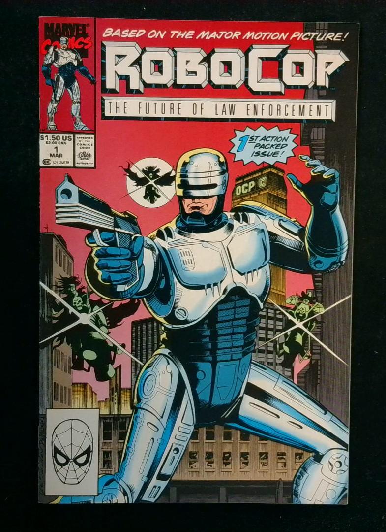 Robocop #1, NM- Marvel, 1990
