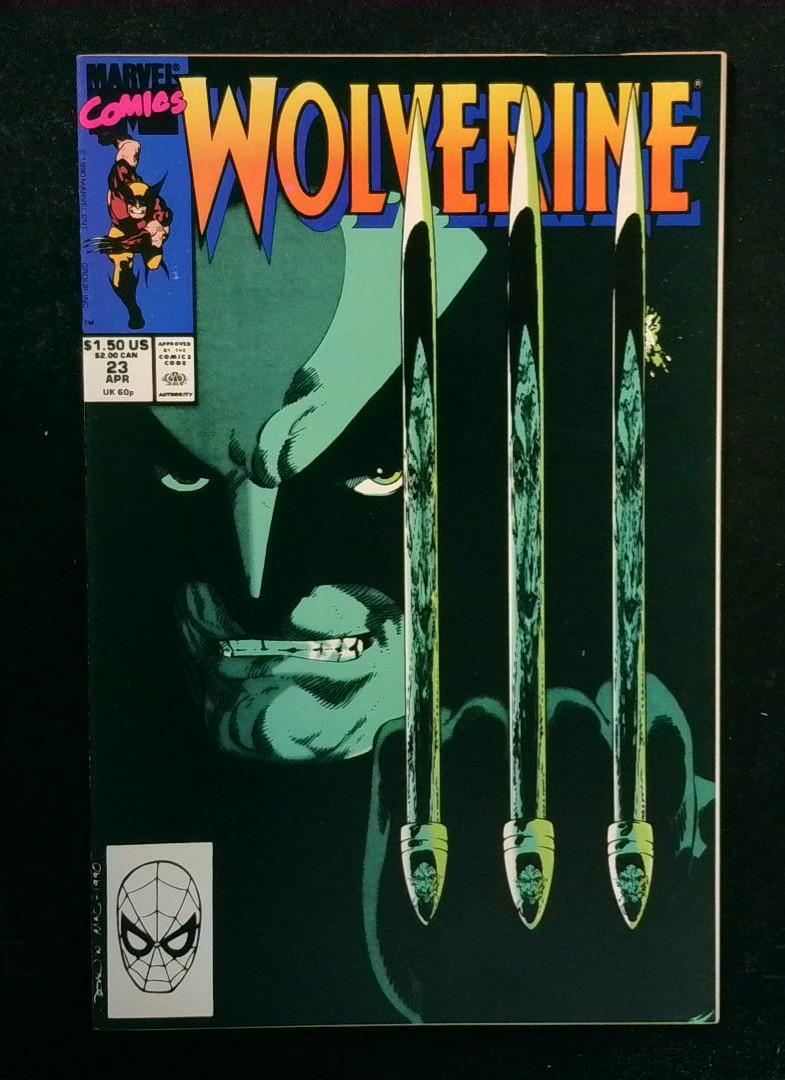 Wolverine #23, NM John Byrne Marvel, 1990