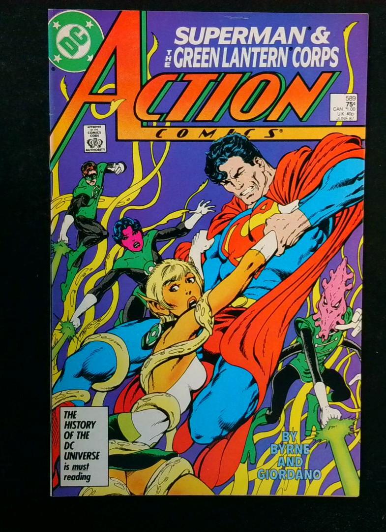 Action Comics #589, NM- DC, 1987