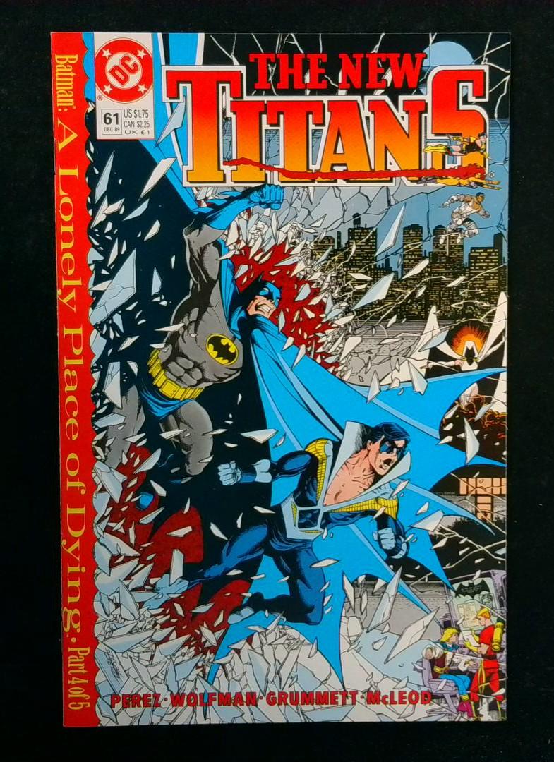 New Titans #61, NM DC Comics, 1989