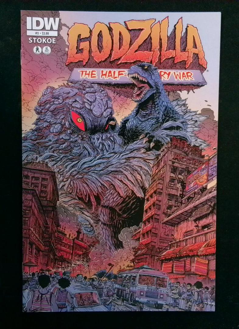 Godzilla Half Century War #3, NM IDW 2012