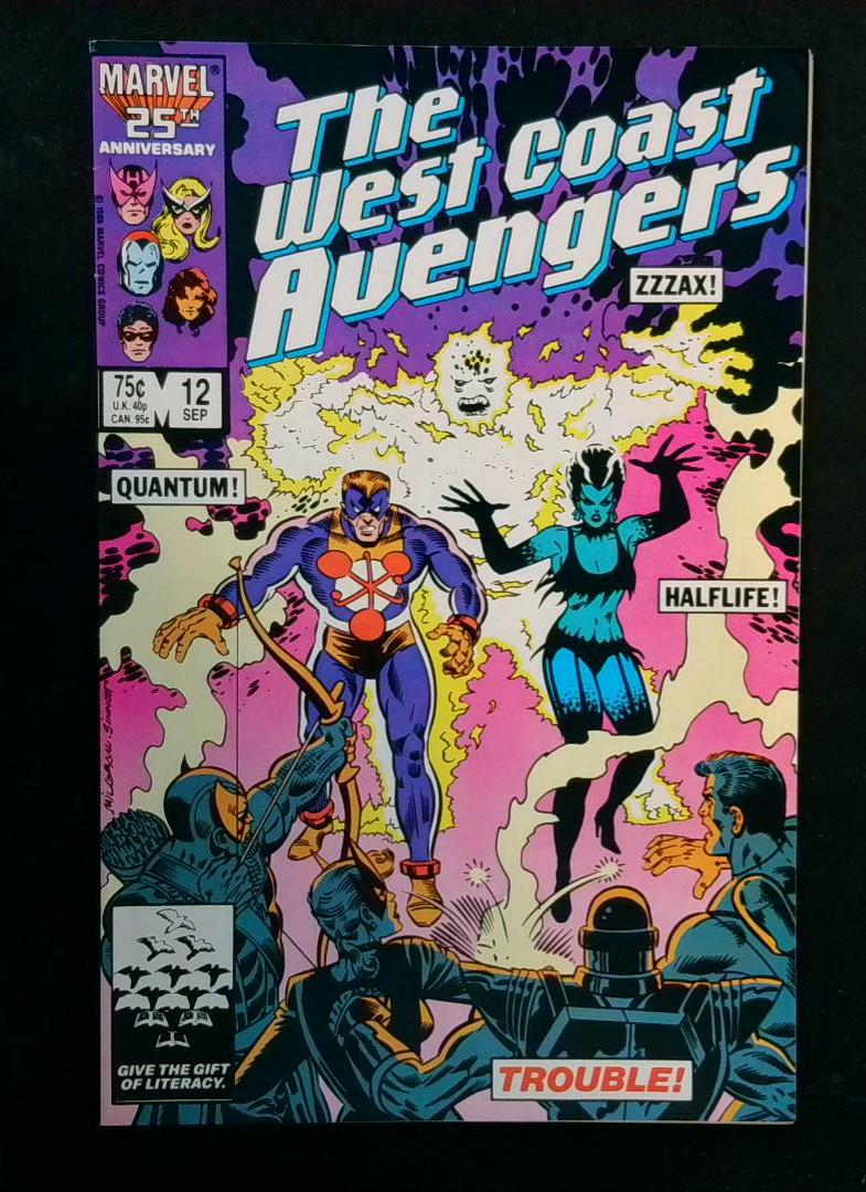 West Coast Avengers #12, VF Marvel, 1986