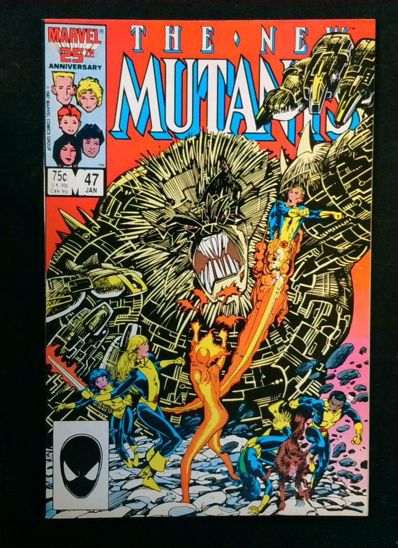 New Mutants #47, VF Marvel, 1986