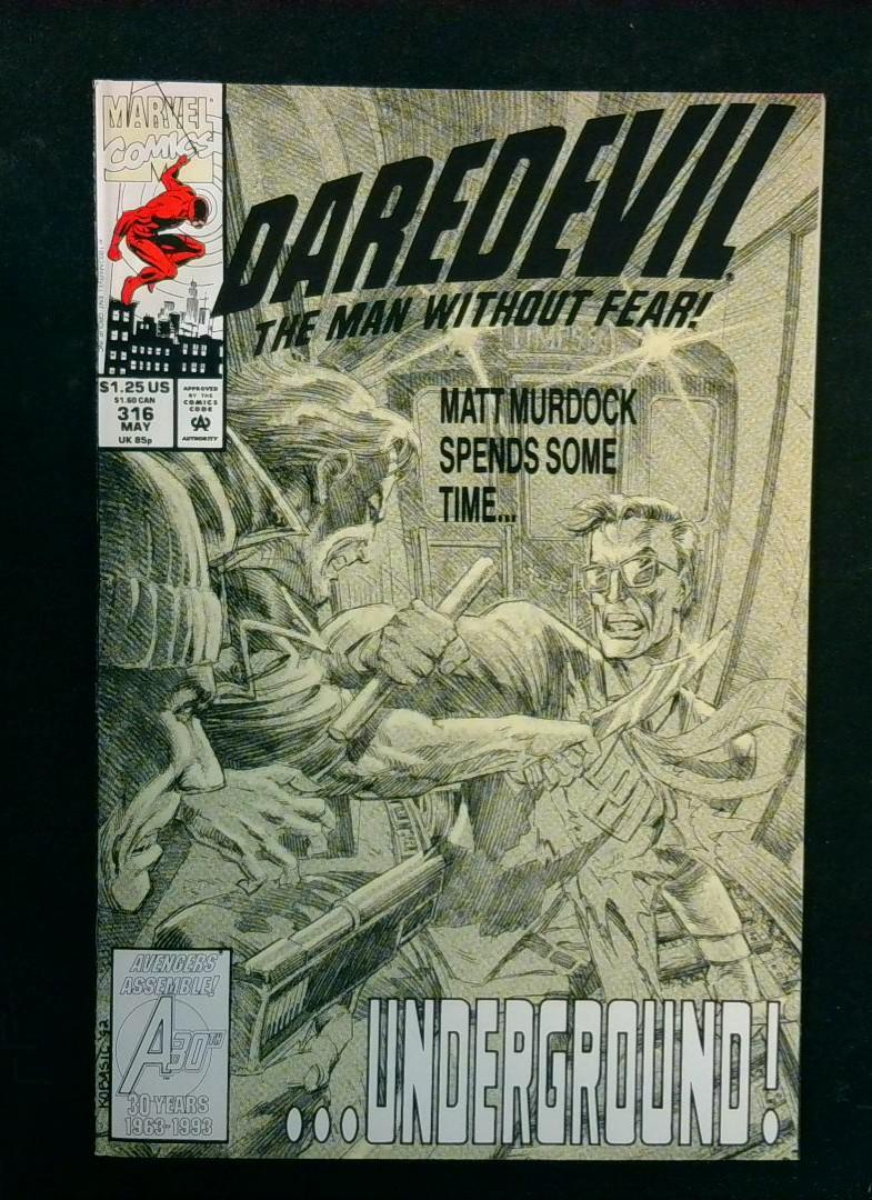 Daredevil #316, VF+ Marvel, 1993